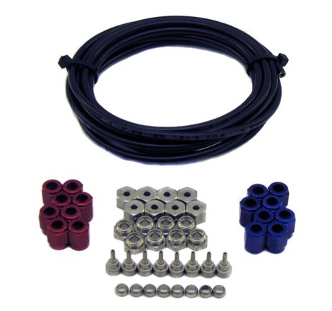 Nitrous Express D-2 Black Hose Conversion for 4 Cyl Direct Port Systems