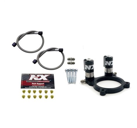 Nitrous Express 11-14 Ford Mustang 3.5L/3.7L Nitrous Plate Conversion (w/Integrated Solenoids)