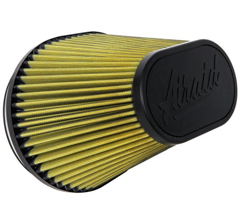 Airaid Universal Air Filter - Cone 6in F x 9x7-1/4in B x 6-1/4x3-3/4in T x 7in H - Synthaflow