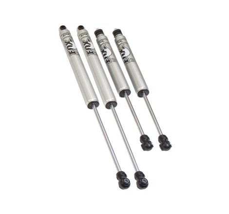 MaxTrac 17-19 Ford F-250/350 4WD Dually 4in Front & 1in Rear FOX 2.0 Performance Shock Absorbers