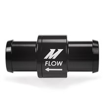 Mishimoto One-Way Check Valve 3/4in Aluminum Fitting - Black