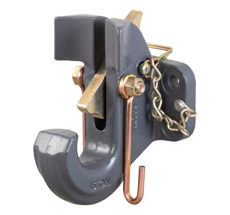 Curt SecureLatch Pintle Hook (24000lbs 2-1/2in / 3in Lunette)