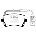 EBC 06-09 Audi RS4 4.2 (Cast Iron Rotors) Bluestuff Rear Brake Pads