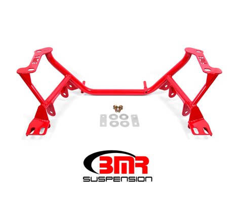 BMR 96-04 New Edge Mustang K-Member Coilover Version / Motor Plate Version - Red