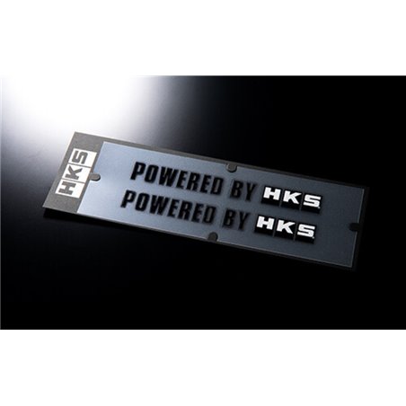HKS HKS STICKER POWERED BY HKS W200 BLACK