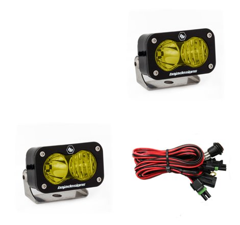 Baja Designs S2 Pro Driving/Combo Pair LED - Amber