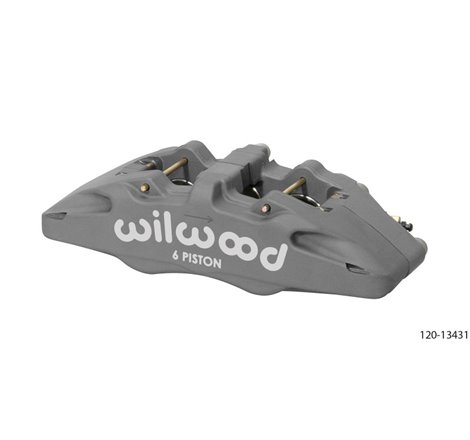 Wilwood DynaPro DP6 Lug Mount Anodized Alum. Caliper 1.62in/1.38in/1.38in Piston .38in Rotor - Left