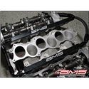 AMS Performance 2009+ Nissan GT-R R35 Alpha Fuel Rail Kit & Lines w/o Regulator - Black