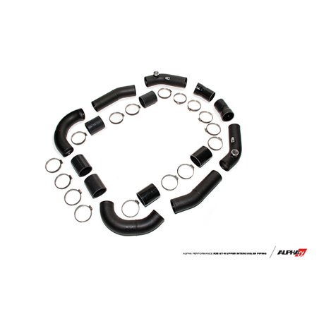 AMS Performance 2009+ Nissan GT-R R35 Alpha Upper I/C Pipe (Use w/Stock I/C / TiAL Flange)