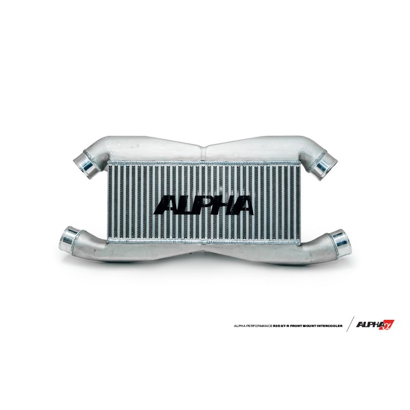AMS Performance 2009+ Nissan GT-R R35 Replacement Alpha FMIC for Stock IC Piping w/Logo