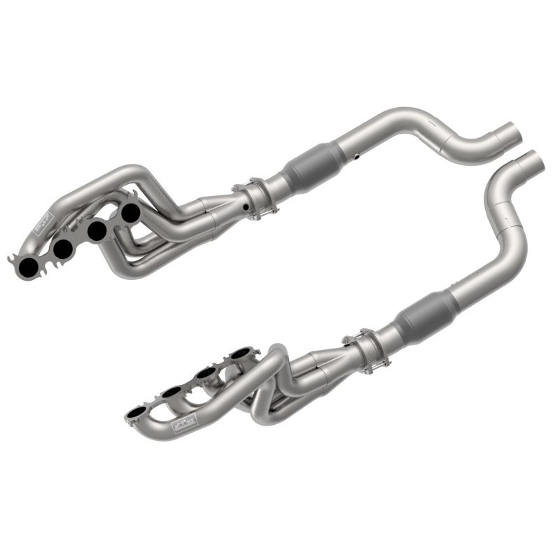 Kooks 2020 Mustang GT500 5.2L 2in x 3in SS Headers w/GREEN Catted Connection Pipe