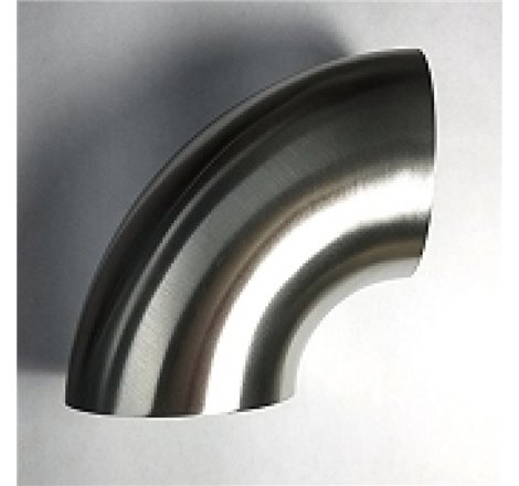 Stainless Bros 2.25in SS304 90 Degree Elbow 1D / 2.25in CLR  - 16GA / .065in - No Leg Mandrel Bend