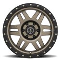 ICON Six Speed 17x8.5 6x5.5 25mm Offset 5.75in BS 108.1mm Bore Bronze Wheel
