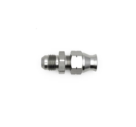 DeatschWerks 6AN Male Flare to 5/16in Hardline Compression Adapter (Incl. 1 Olive Insert)