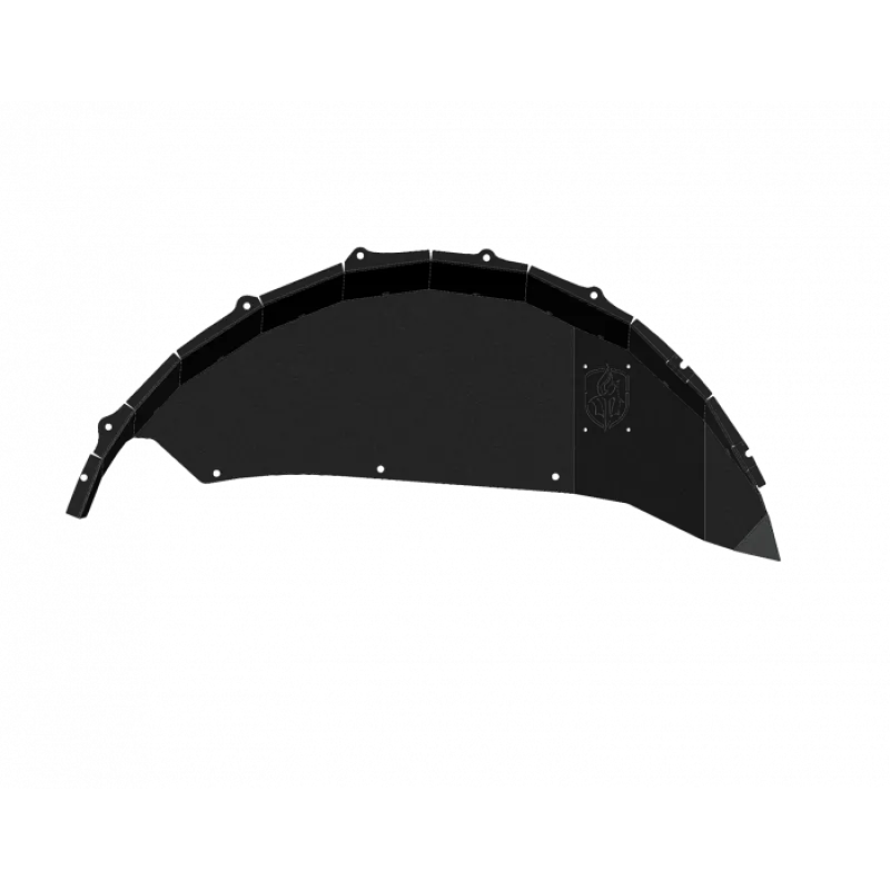 Road Armor 18-20 Jeep Wrangler JL Stealth Rear Fender Liner Body Armor - Black Steel Road Armor 18-20 Jeep Wrangler JL Stealth Rear Fender Liner Body Armor - Black Steel