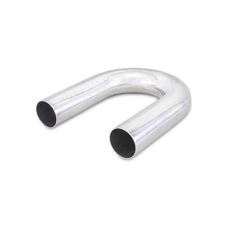 Mishimoto Universal Aluminum Intercooler Tubing 2.5in. OD - 180 Degree Bend