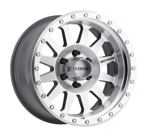 Method MR304 Double Standard 17x8.5 0mm Offset 6x135 94mm CB Machined/Clear Coat Wheel