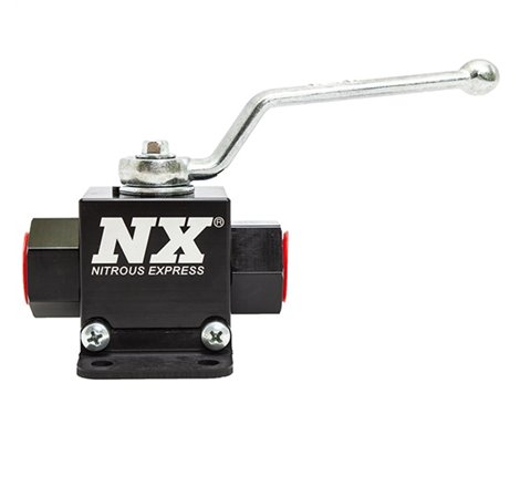 Nitrous Express Lightweight Billet In-Line Valve 1.5in I.D (Without Fittings)