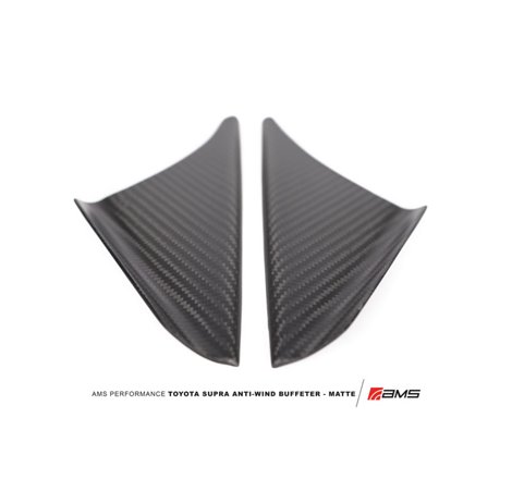 AMS Performance 2020+ Toyota GR Supra Anti-Wind Buffeting Kit - Matte Carbon