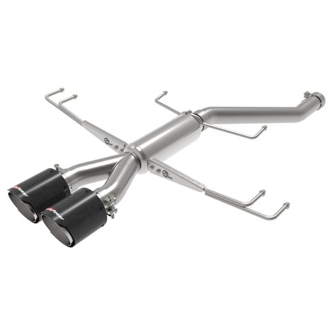 aFe Takeda 2.5in 304SS Axle-Back Exhaust System 17-19 Honda Civic Type R L4-2.0L (t)