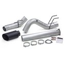 Banks Power 2017 Ford 6.7L 5in Monster Exhaust System - Single Exhaust w/ Black Tip