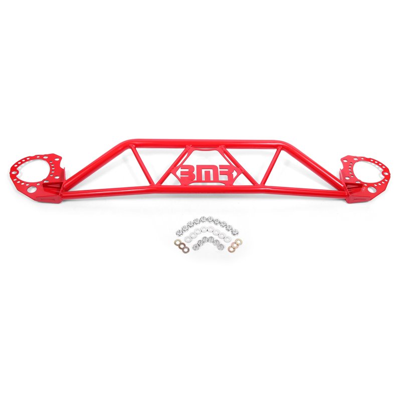 BMR 15-20 Ford Mustang Front Twin Tube Design Strut Tower Brace - Red