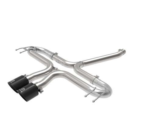 aFe Takeda 2-1/2in 304 SS Axle-Back Exhaust w/Black Tips 17-20 Honda Civic Sport L4-1.5L (t)