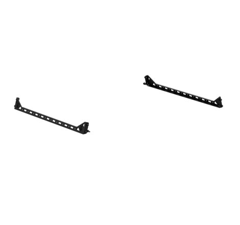 Road Armor TRECK Dual Lower 6-1/2ft Bed Accessory Rail Mounts - Tex Blk (Pair)