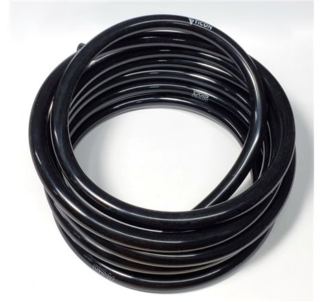 Ticon Industries Tig Aesthetics 6mm Silicone Argon Line - 10ft Length (Black)