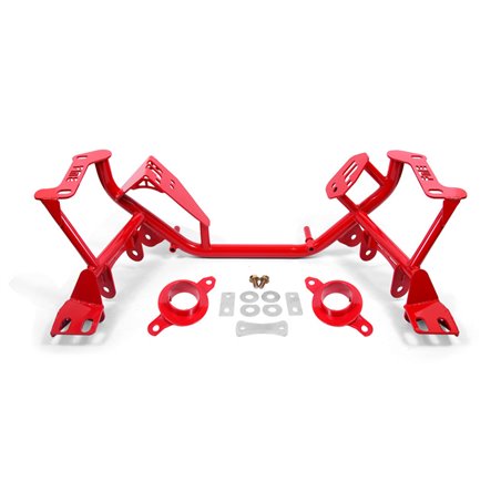 BMR 79-95 Ford Mustang K-Member Standard Version w/Spring Perches - Red