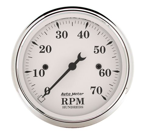 Autometer 3 1/8 inch 7000rpm Old Tyme Tachometer