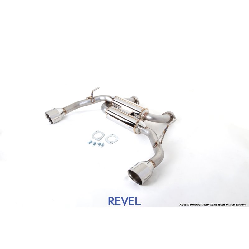 Revel Medallion Touring-S Catback Exhaust - Dual Muffler / Axle Back 14-15 Infiniti Q50 AWD/RWD