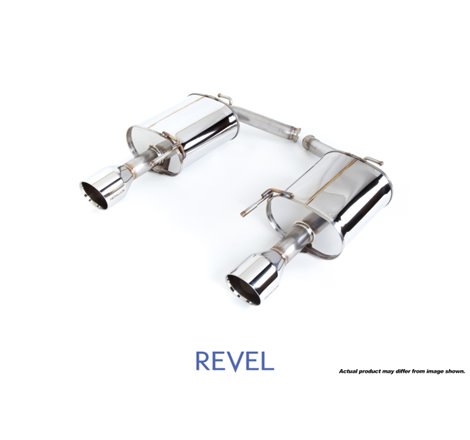 Revel Medallion Touring-S Catback Exhaust - Dual Muffler / Axle Back 07-08 Infiniti G35 Sedan