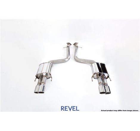 Revel Medallion Touring-S Catback Exhaust - Dual Muffler / Quad Tip / Rear Section 16-17 Lexus GS F