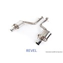 Revel Medallion Touring-S Catback Exhaust - Dual Muffler / Rear Section 14-15 Lexus IS250 AWD/RWD