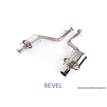 Revel Medallion Touring-S Catback Exhaust - Dual Muffler / Rear Section 14-15 Lexus IS250 AWD/RWD