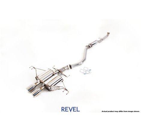 Revel Medallion Touring-S Catback Exhaust - Dual Muffler/ Dual Tip 17-19 Honda Civic Type-R
