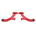 BMR 10-14 Ford Mustang / Shelby GT500 Non-Adj. Lower A-Arms (Poly/Delrin) - Red