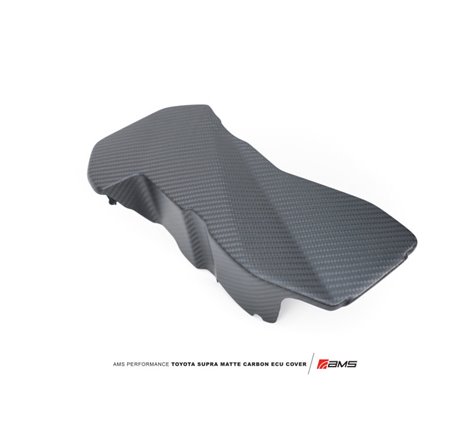 AMS Performance 2020+ Toyota GR Supra Carbon Fiber ECU Cover - Matte Carbon