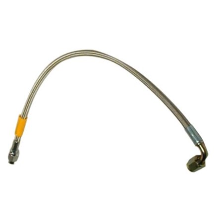 Wilwood Flexline Brake Line 18in OAL -3AN to -3AN Female 90 Degree