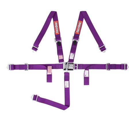 RaceQuip Purple JR. L & L 5pt Harness