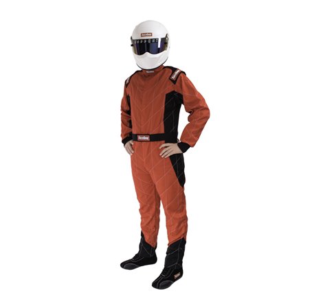 RaceQuip Red Chevron-1 Suit - SFI-1 Mtall