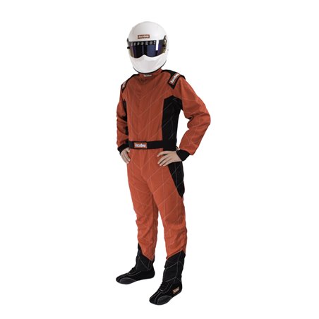 RaceQuip Red Chevron-1 Suit - SFI-1 Large