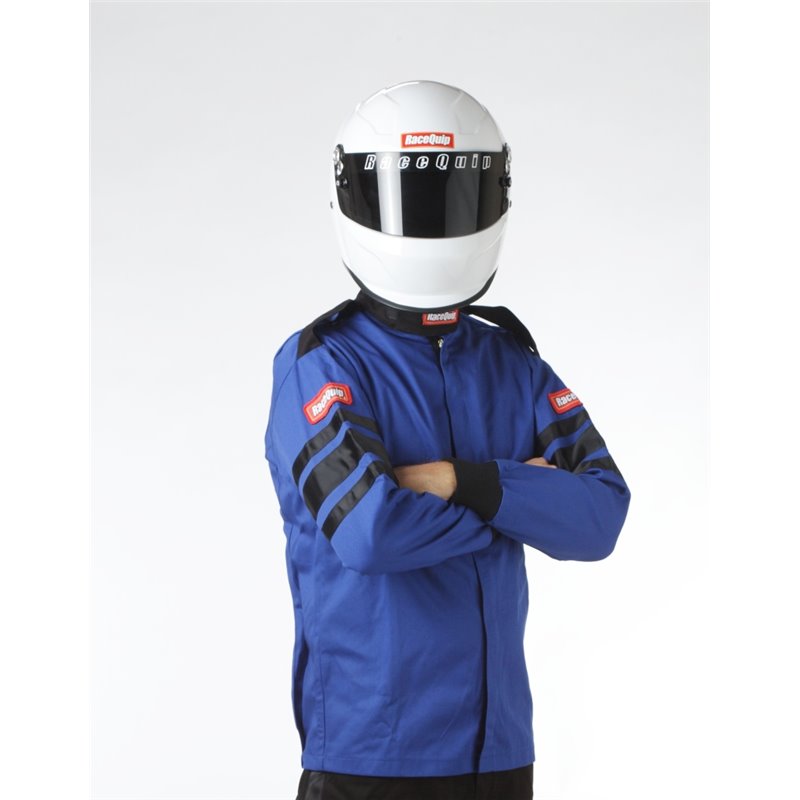 RaceQuip Blue SFI-1 1-L Jacket - Medium