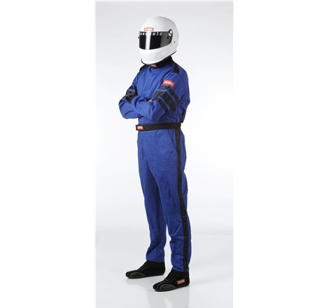 RaceQuip Blue SFI-1 1-L Suit - Medium