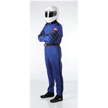 RaceQuip Blue SFI-1 1-L Suit - Medium Tall