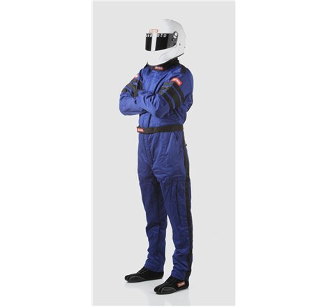 RaceQuip Blue SFI-5 Suit - Medium Tall