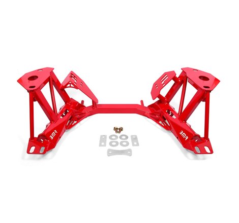 BMR 79-95 Ford Mustang K-Member Premium Version w/Spring Perches - Red