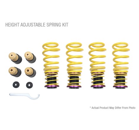 KW H.A.S. 2019+ McLaren 600LT w/ OE Lift System - Race Height Adjustable Spring Kit