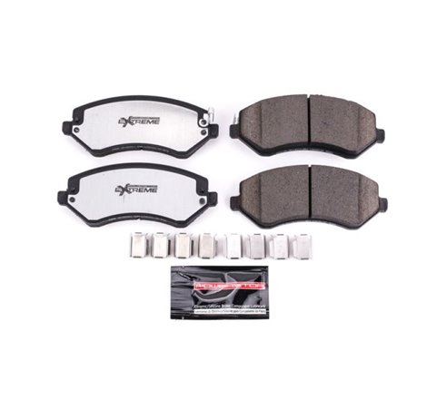 Power Stop 04-07 Chrysler Town & Country Front Z36 Truck & Tow Brake Pads w/Hardware